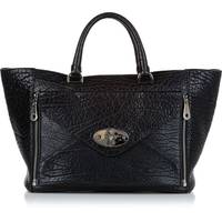 Mulberry Women's Black Leather Tote Bags