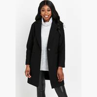 Wallis Women's Black Double-Breasted Coats