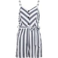 Cameo Rose Women's Striped Playsuits