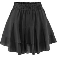 Wolf & Badger Women's Black Mini Skirts