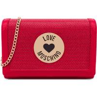 Moschino Women's Red Clutch Bags