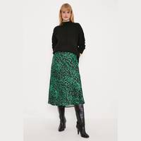 Debenhams Women's Green Satin Skirts