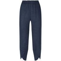 House Of Fraser Women's Cropped Linen Trousers