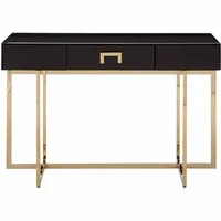 Fifty Five South Glass And Metal Console Tables