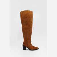 Warehouse Women's Tan Knee High Boots