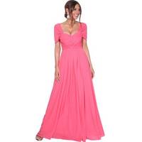Krisp Women's Pink Maxi Dresses