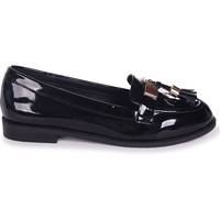 The Fashion Bible Patent Leather Loafers for Women