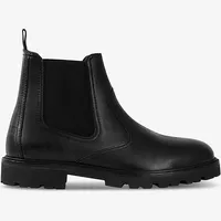 Selfridges Men's Black Leather Chelsea Boots