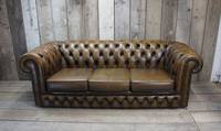 Etsy UK Leather Chesterfield Sofas
