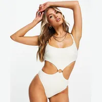 Free Society Women's High Neck Swimsuits