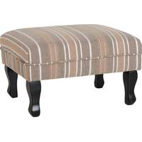 Furniture In Fashion Fabric Footstools