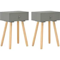 B&Q Berkfield Bedside Tables