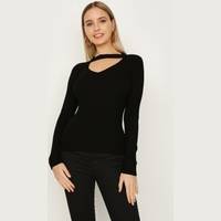 Select Fashion Women's Cut Out Jumpers