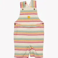 John Lewis Little Green Radicals Baby Dungarees