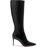 CHRISTIAN LOUBOUTIN Women's Leather Knee High Boots