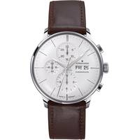 Junghans Mens Chronograph Watches With Leather Strap