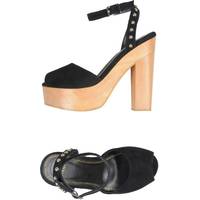 Secret Sales Women's Black Heel Sandals