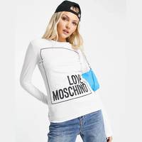 Love Moschino Women's Best White T Shirts