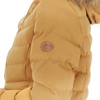 MandM Direct Women's Padded Jackets with Fur Hood