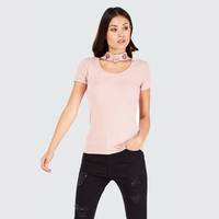 Women's Select Fashion Embroidered Crop Top
