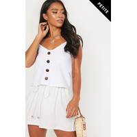 Pretty Little Thing White Camisoles And Tanks for Women