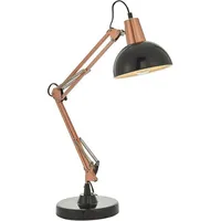 Debenhams LOOPS Black Table Lamps