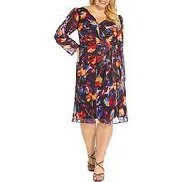 Adrianna Papell Women's A Line Floral Dresses