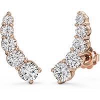 Purely Diamonds Women's Climber Earrings