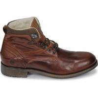 Casual Attitude Mens Brown Leather Boots
