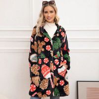 SHEIN Women's Fur Hood Coats