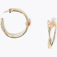 Autograph Hoop Earrings for Women