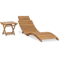 Debenhams Teak Wood Sun Loungers