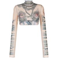 FARFETCH Women's Jersey Crop Tops