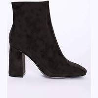 Fashion World Women's Patent Ankle Boots