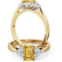 Purely Diamonds Women's Citrine Rings