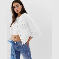 ASOS Women's White Cropped Jackets