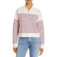 Aqua Women's Striped Sweaters