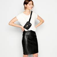Debenhams Women's Leather Pencil Skirts