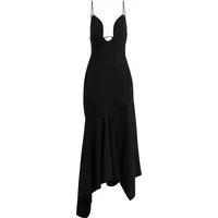 MUGLER Women's Black Maxi Dresses