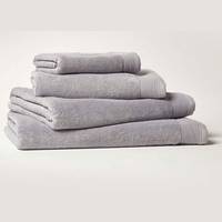 HOMESCAPES Grey Towels