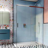 UK Bathrooms Frameless Shower Doors