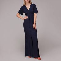 Whistles Women's Navy Maxi Dresses