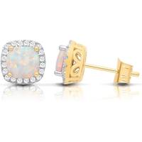 Jewelco London Women's Opal Earrings