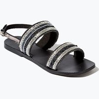 Matalan Women's Beaded Sandals