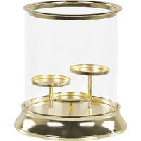 Beliani Glass Candle Holders
