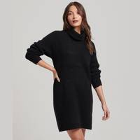 Superdry Women's Black Roll Neck Jumpers