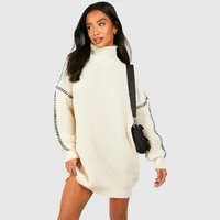 Debenhams Women's White Jumper Dresses