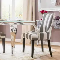 Three Posts Upholstered Dining Chairs
