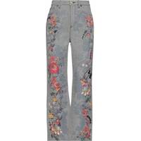 Secret Sales Women's High Waisted Floral Trousers