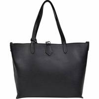 BrandAlley Women's Black Leather Tote Bags